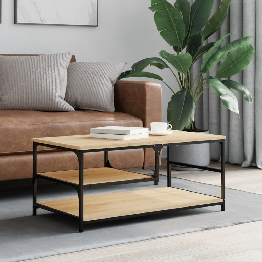 Sonoma Eiche Couchtisch 90x49 cm