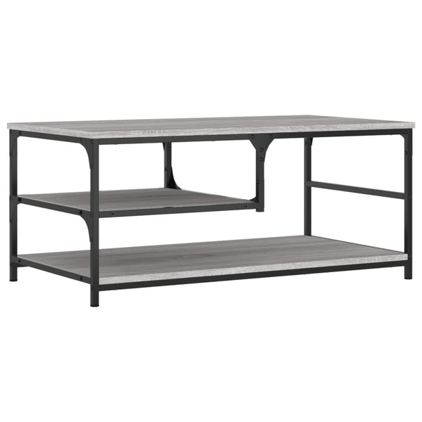 Couchtisch Grau Sonoma 90x49 cm