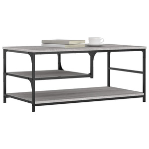 Couchtisch Grau Sonoma 90x49 cm