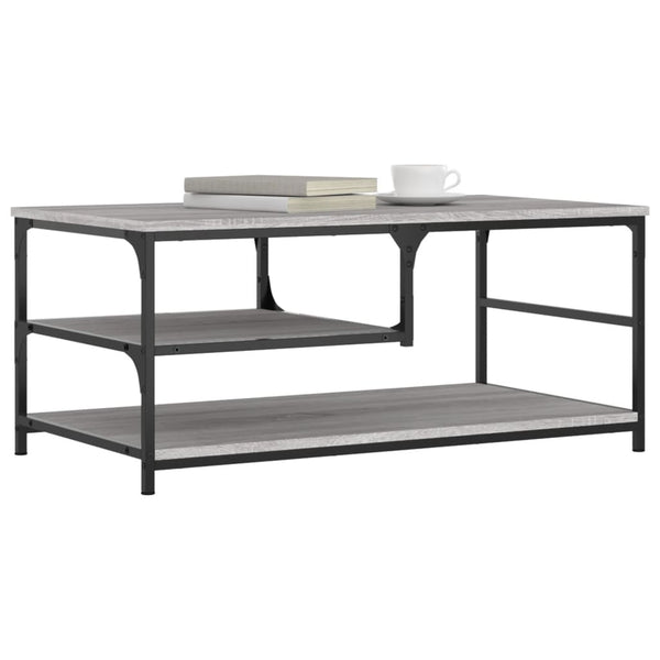 Couchtisch Grau Sonoma 90x49 cm