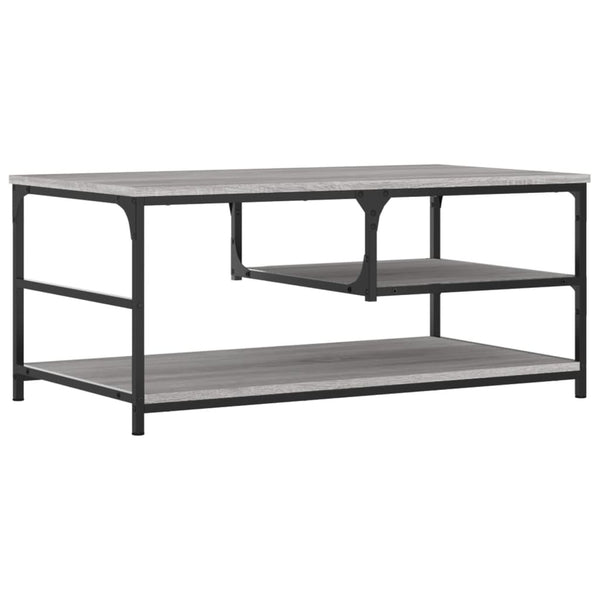 Couchtisch Grau Sonoma 90x49 cm