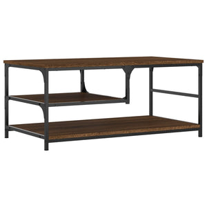 Couchtisch Braun Eichen-Optik 90x49 cm