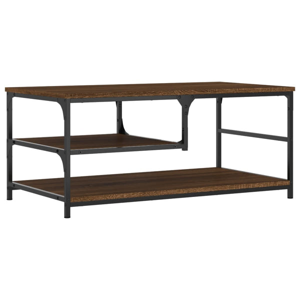 Couchtisch Braun Eichen-Optik 90x49 cm