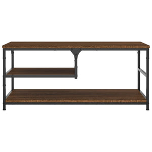 Couchtisch Braun Eichen-Optik 90x49 cm