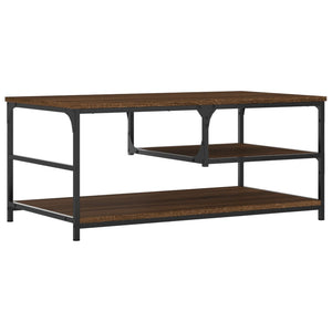 Couchtisch Braun Eichen-Optik 90x49 cm