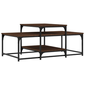 Couchtisch Braun Eichenoptik 102x60 cm