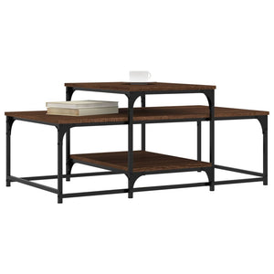 Couchtisch Braun Eichenoptik 102x60 cm