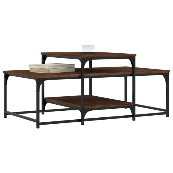 Couchtisch Braun Eichenoptik 102x60 cm