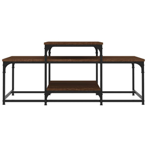 Couchtisch Braun Eichenoptik 102x60 cm