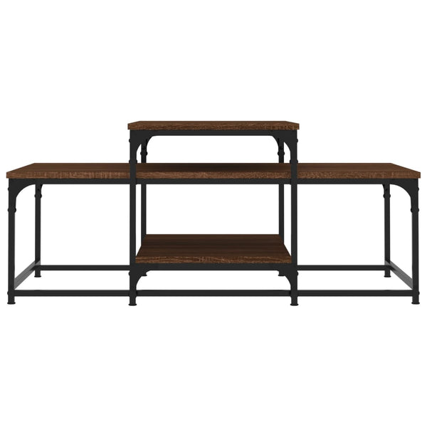 Couchtisch Braun Eichenoptik 102x60 cm