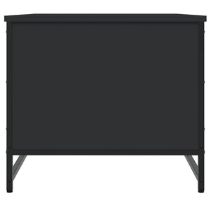 Schwarzer Couchtisch 85,5x51 cm