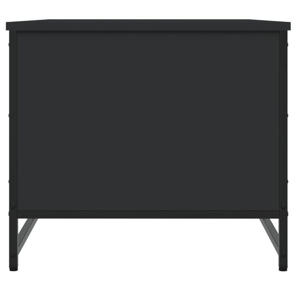 Schwarzer Couchtisch 85,5x51 cm