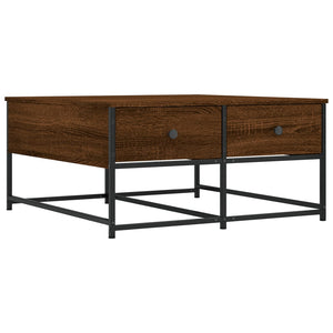Couchtisch Braun Eichenoptik 80x80 cm