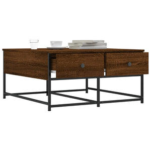Couchtisch Braun Eichenoptik 80x80 cm