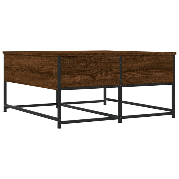 Couchtisch Braun Eichenoptik 80x80 cm