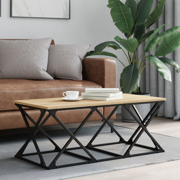 Sonoma Eiche Couchtisch 100x49 cm