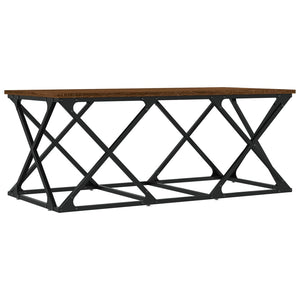 Couchtisch Braun Eichenoptik 100 cm