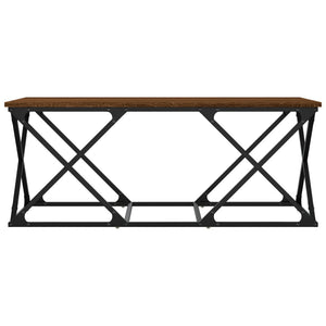 Couchtisch Braun Eichenoptik 100 cm