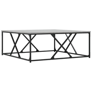 Grauer Couchtisch Sonoma 100x100 cm