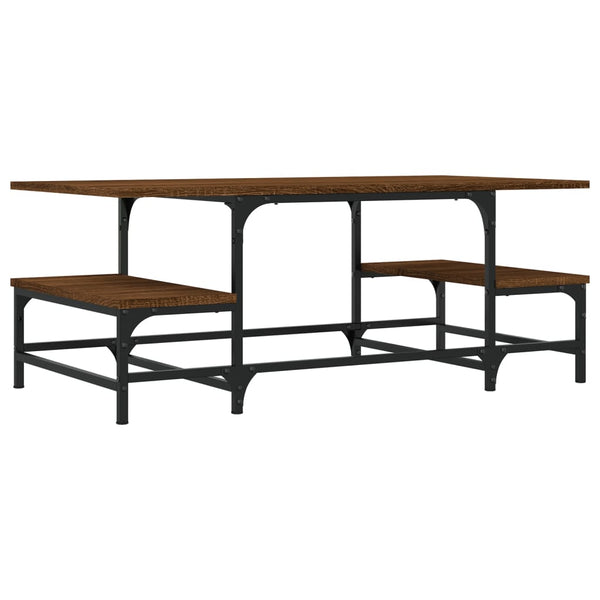 Couchtisch Eiche Braun 100x50 cm