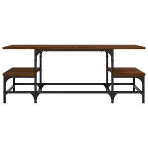 Couchtisch Eiche Braun 100x50 cm