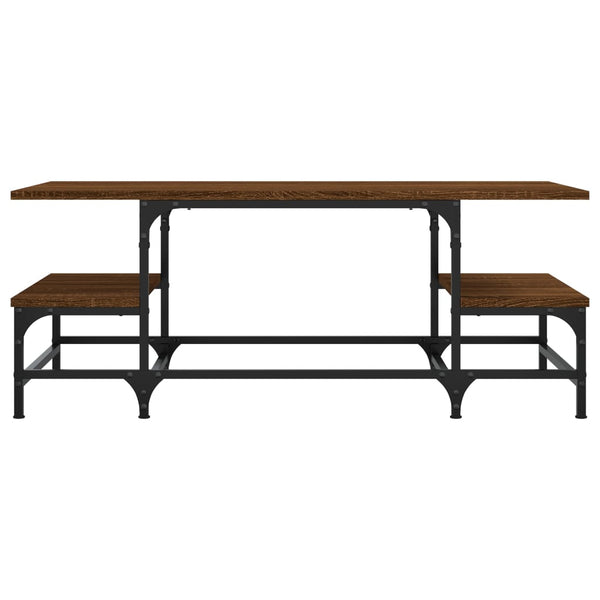 Couchtisch Eiche Braun 100x50 cm