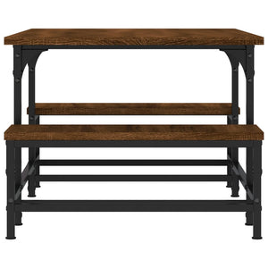 Couchtisch Eiche Braun 100x50 cm