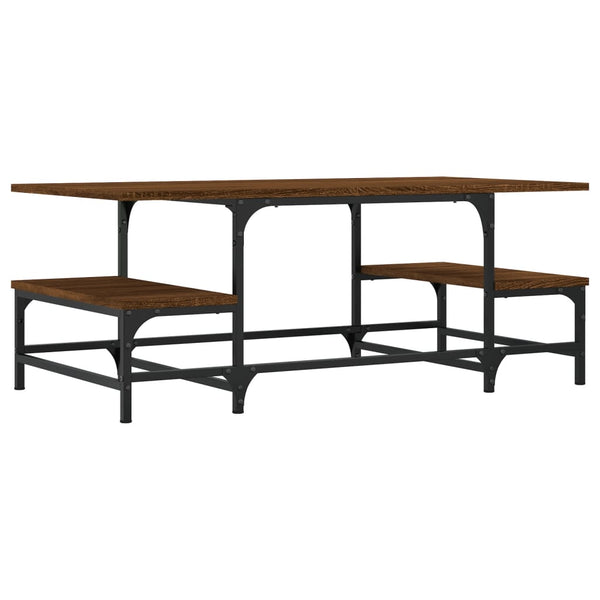 Couchtisch Eiche Braun 100x50 cm