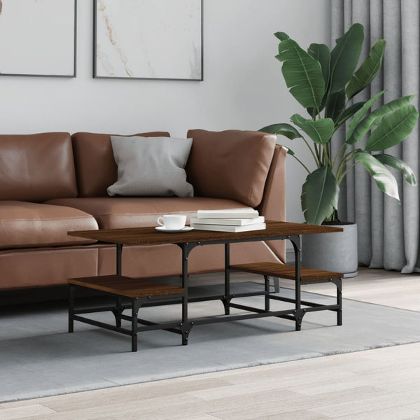 Couchtisch Eiche Braun 100x50 cm