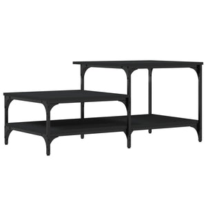 Schwarzer Couchtisch 100x50,5 cm