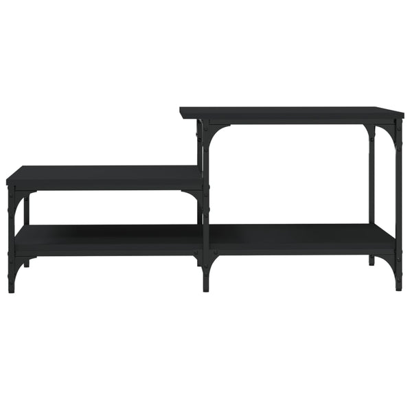 Schwarzer Couchtisch 100x50,5 cm