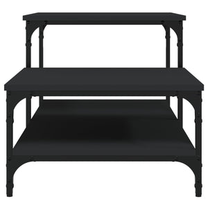 Schwarzer Couchtisch 100x50,5 cm