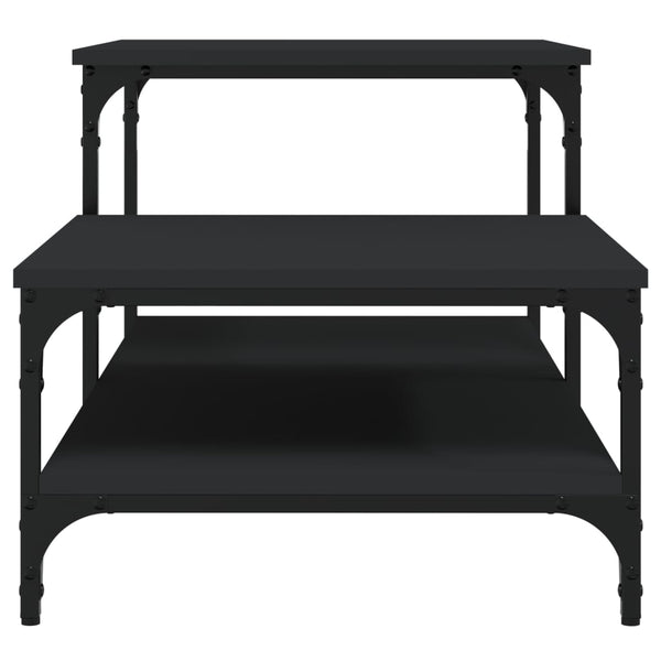 Schwarzer Couchtisch 100x50,5 cm