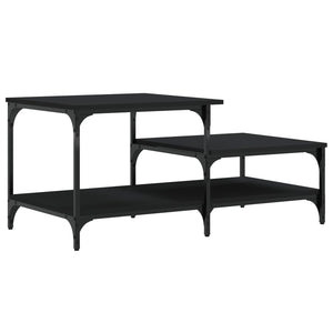 Schwarzer Couchtisch 100x50,5 cm