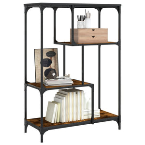 Bücherregal Räuchereiche 81x36x115 cm