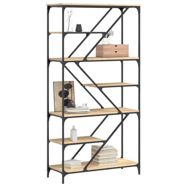 Bücherregal Sonoma Eiche 91x36x176 cm