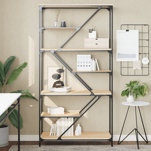 Bücherregal Sonoma Eiche 91x36x176 cm