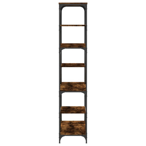 Bücherregal Räuchereiche 91x36x176 cm