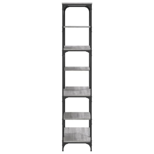 Bücherregal Grau Sonoma 91x176 cm