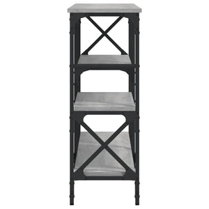 Grauer Konsolentisch Sonoma, 150 cm