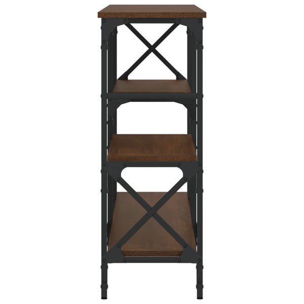 Konsolentisch Braun Eichen-Optik 150 cm