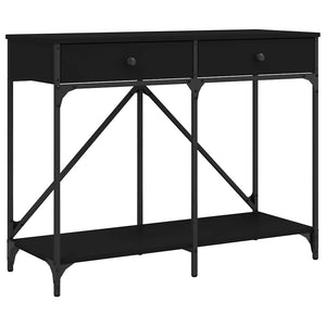 Schwarzer Konsolentisch 100 cm