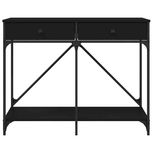 Schwarzer Konsolentisch 100 cm