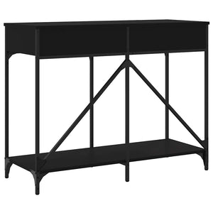 Schwarzer Konsolentisch 100 cm