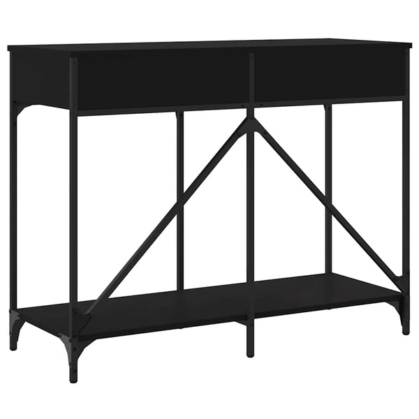 Schwarzer Konsolentisch 100 cm