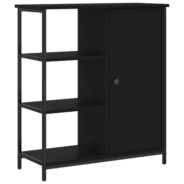 Schwarzes Sideboard 70x80 cm