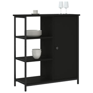 Schwarzes Sideboard 70x80 cm