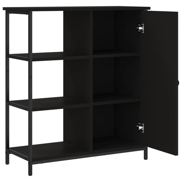 Schwarzes Sideboard 70x80 cm