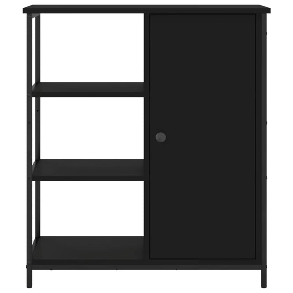Schwarzes Sideboard 70x80 cm