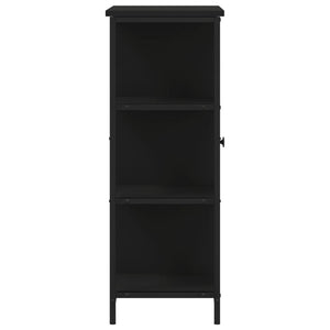 Schwarzes Sideboard 70x80 cm